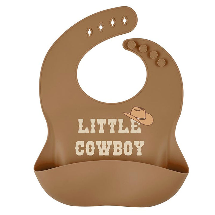 Western Silicone Bib