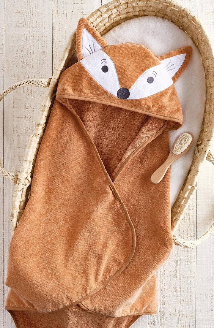 Fox Hooded Baby Towel