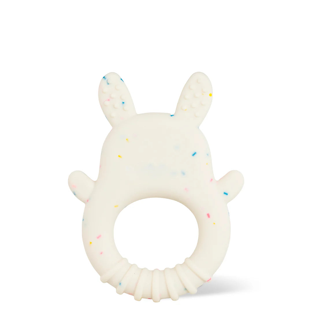 Confetti Bunny Silicone Teether