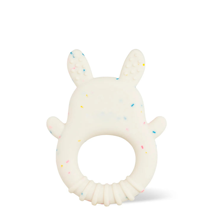 Confetti Bunny Silicone Teether