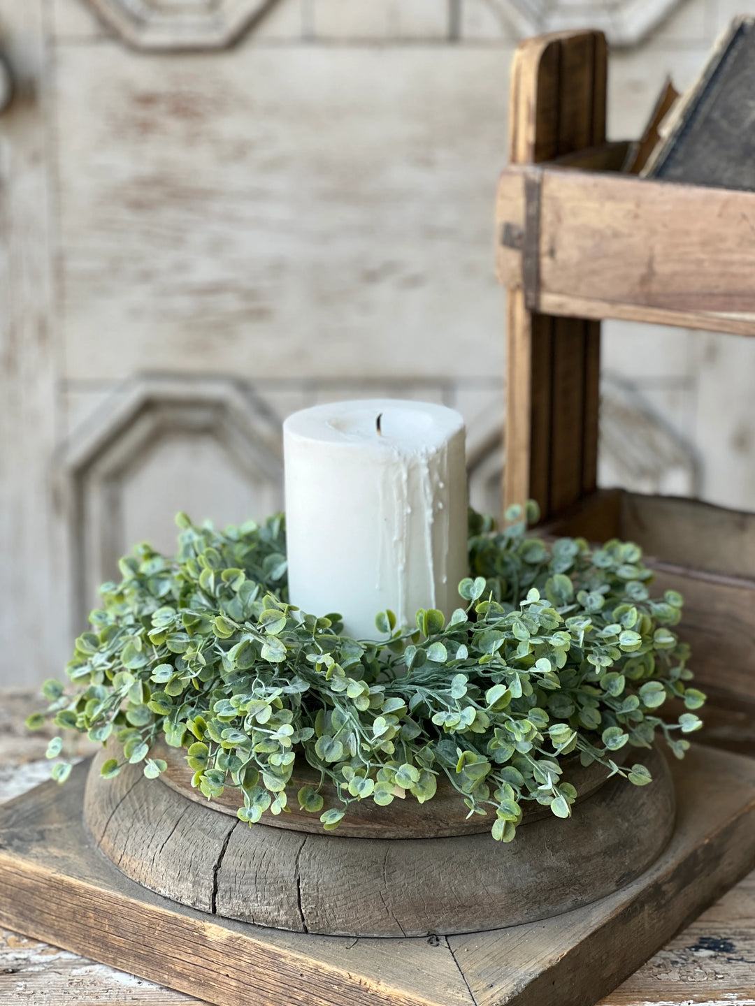 Shekel Greens Candle Ring