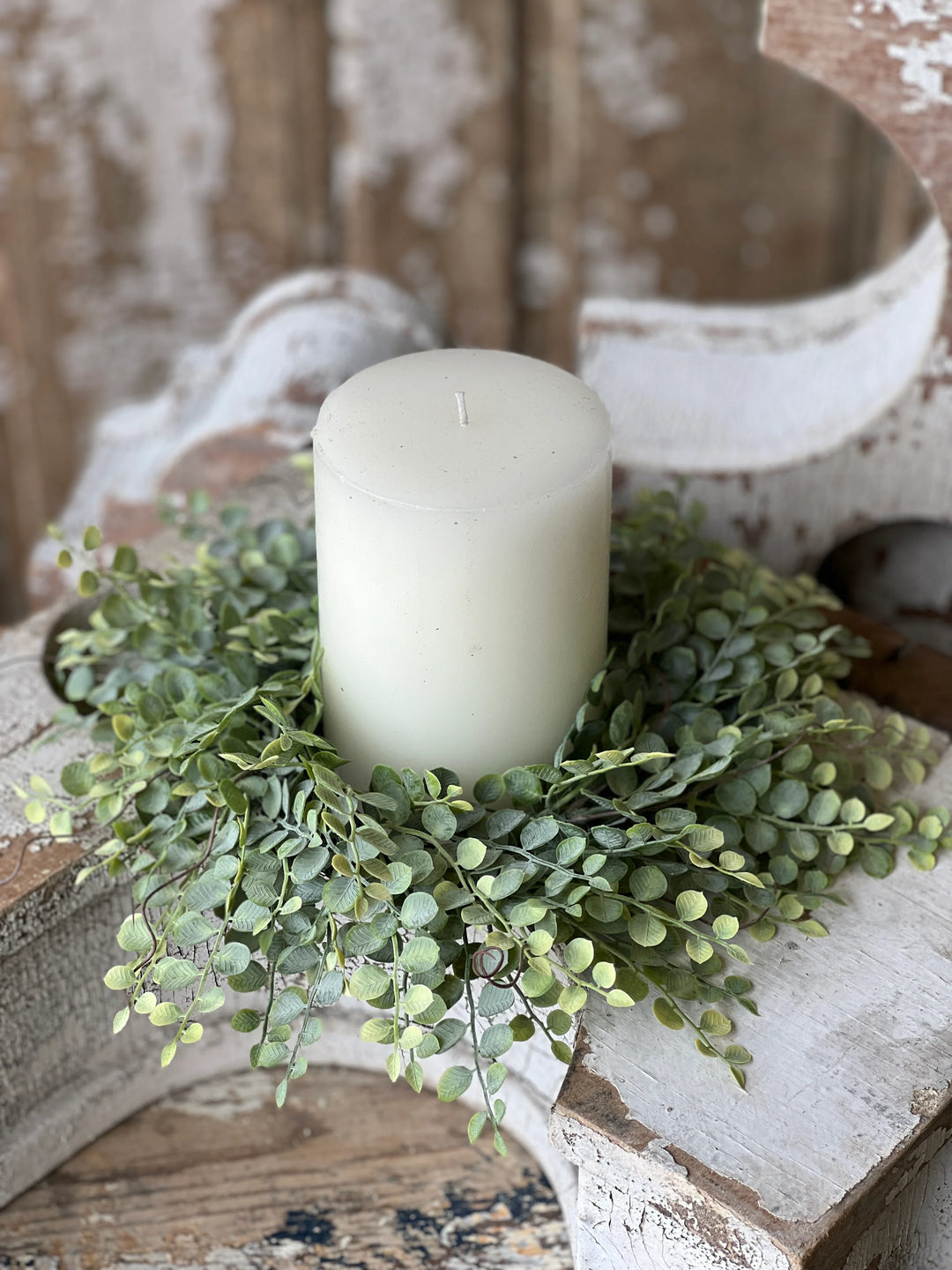 Cherub Vine Candle Ring