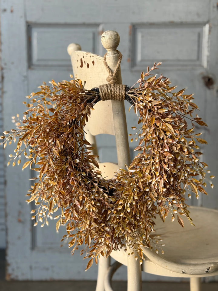 Ambermist Sage Hanging Wreath