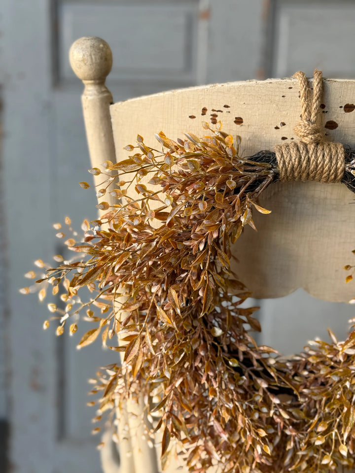 Ambermist Sage Hanging Wreath