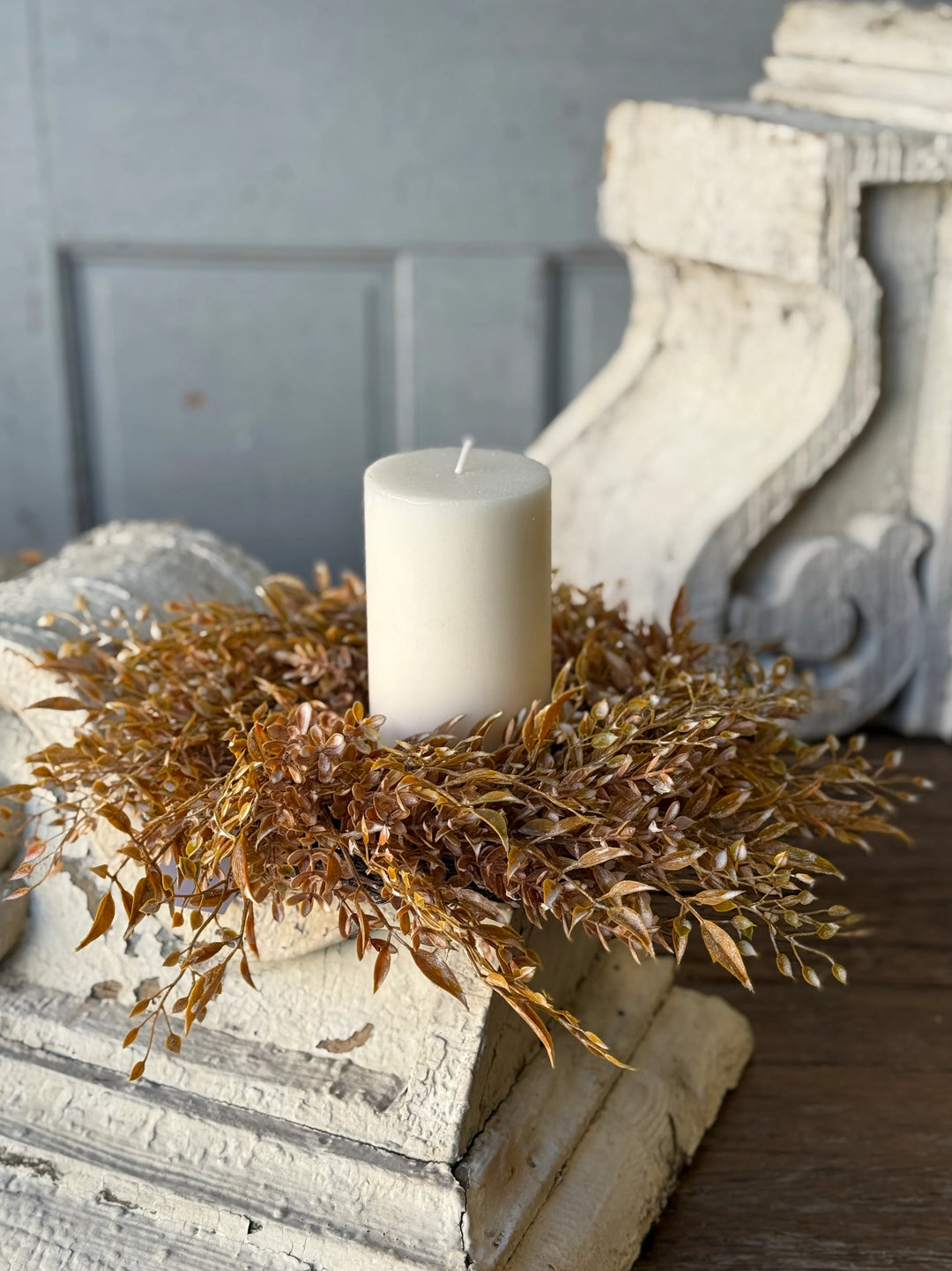 Ambermist Sage Candle Ring