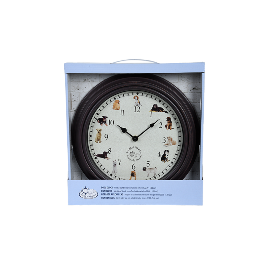 Dog Sounds Clock