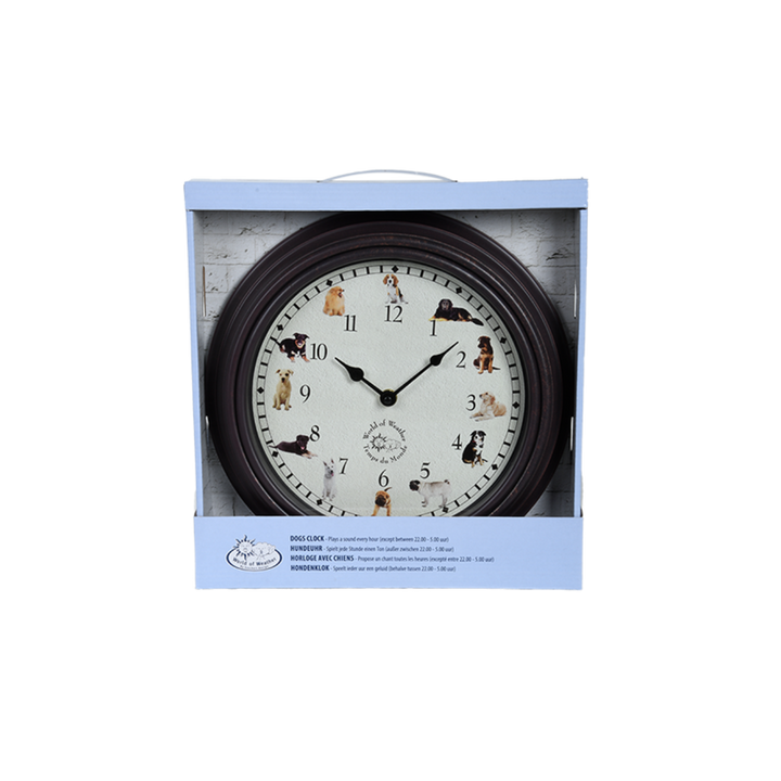 Dog Sounds Clock
