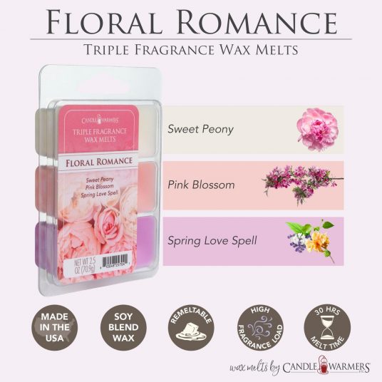 Floral Romance Triple Wax Melt