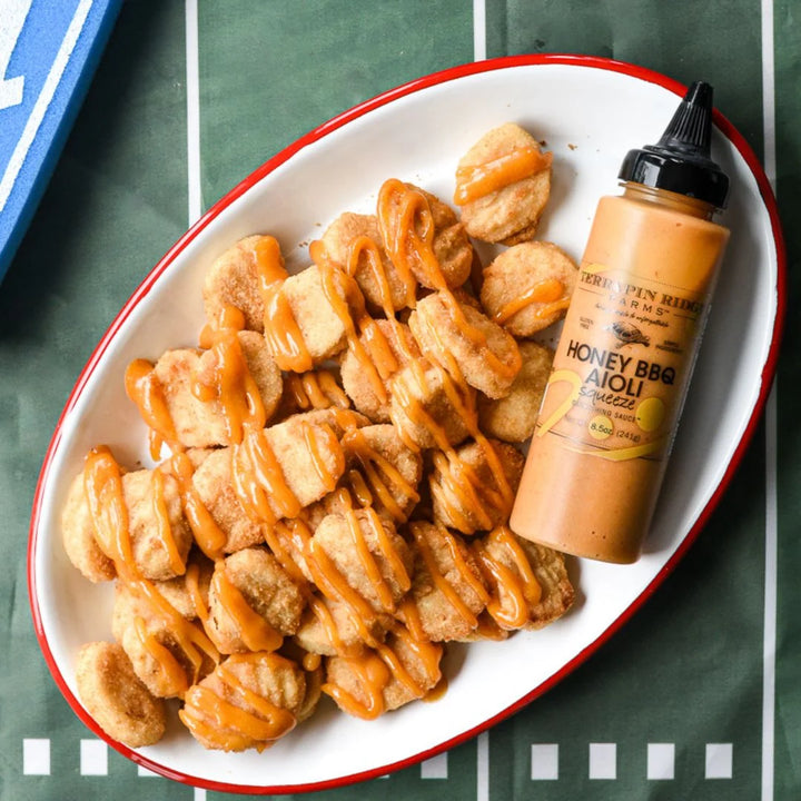 Honey BBQ Aioli Garnishing Sauce