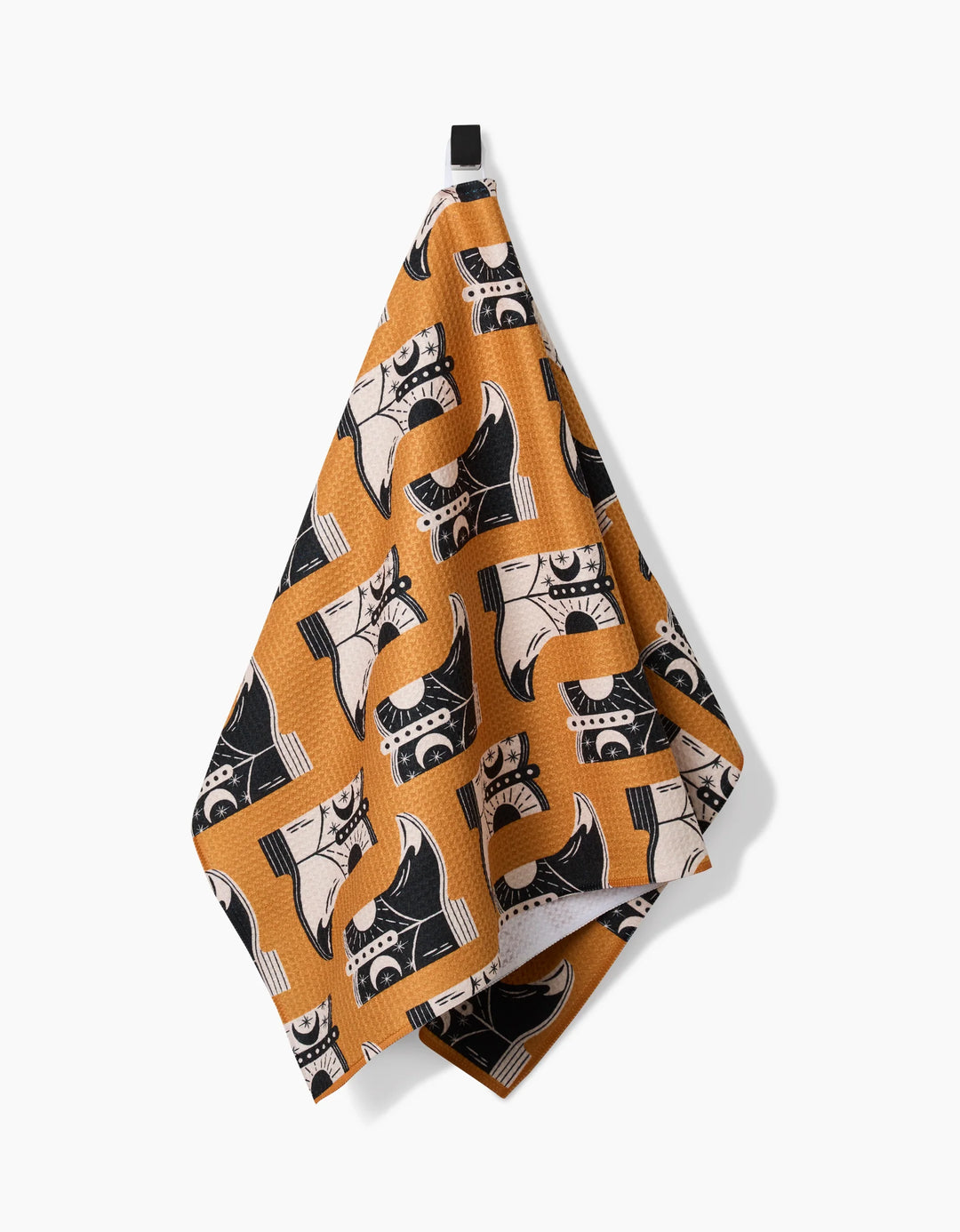 Geometry Cowboy Boots Tea Towel