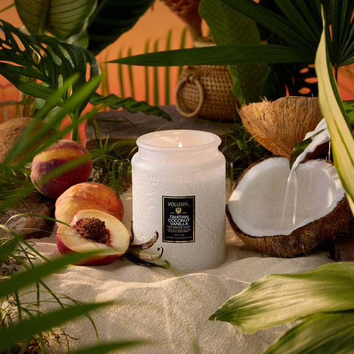 Voluspa Tahitian Coconut Vanilla Candle
