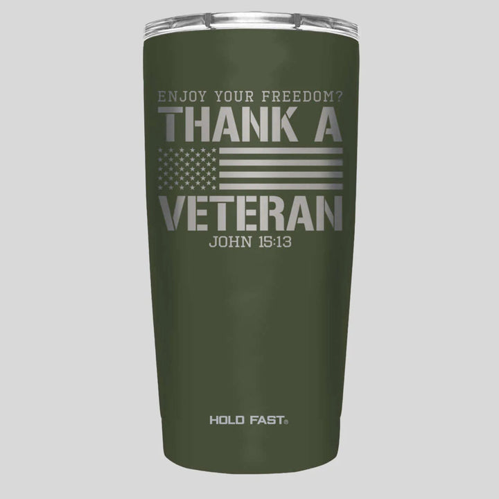 Thank A Veteran Tumbler 