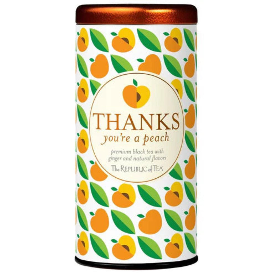 Thanks You're A Peach Tea