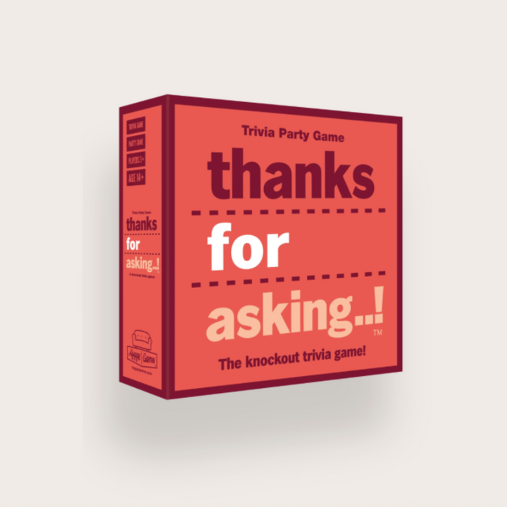 Thanks for Asking Card Game