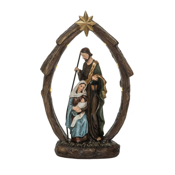 Christmas Light Up Nativity Decor