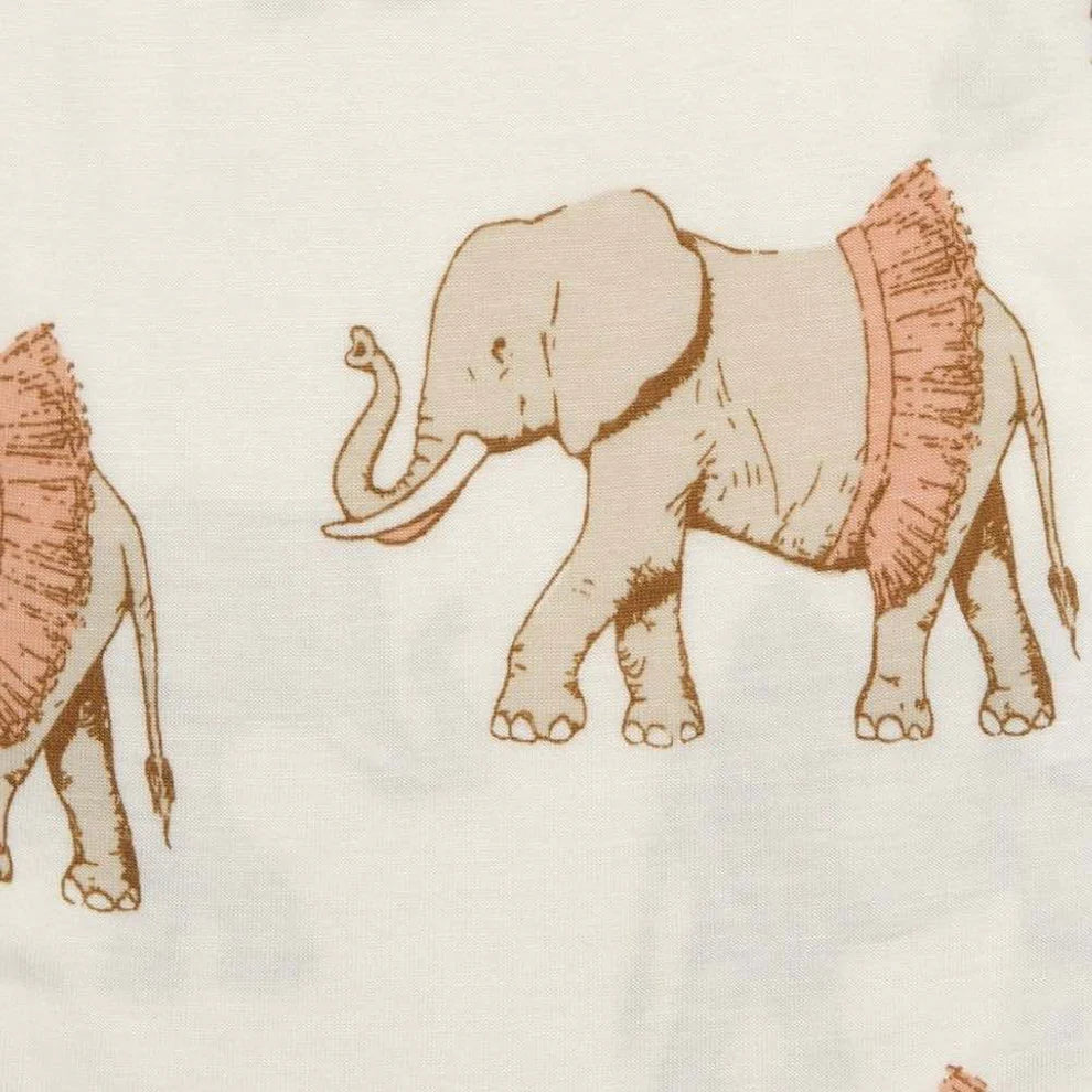 Tutu Elephant Short Sleeve Onesie