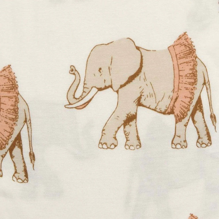 Tutu Elephant Short Sleeve Onesie
