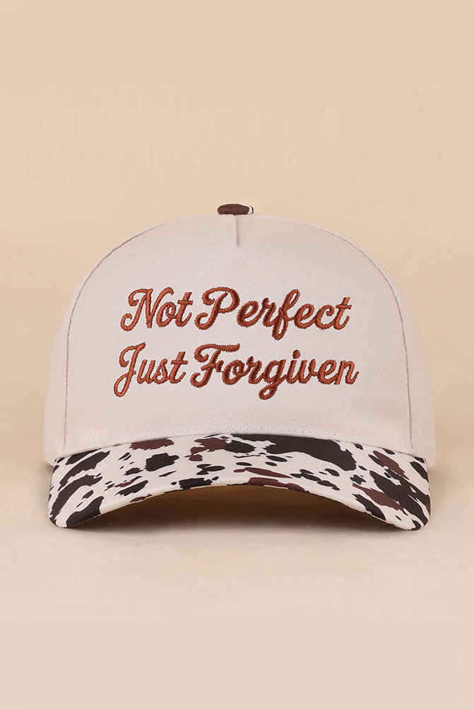 Not Perfect Just Forgiven Hat