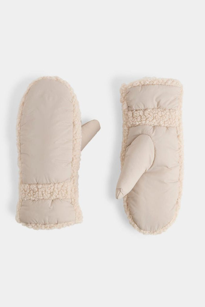 Sherpa Puff Mitten