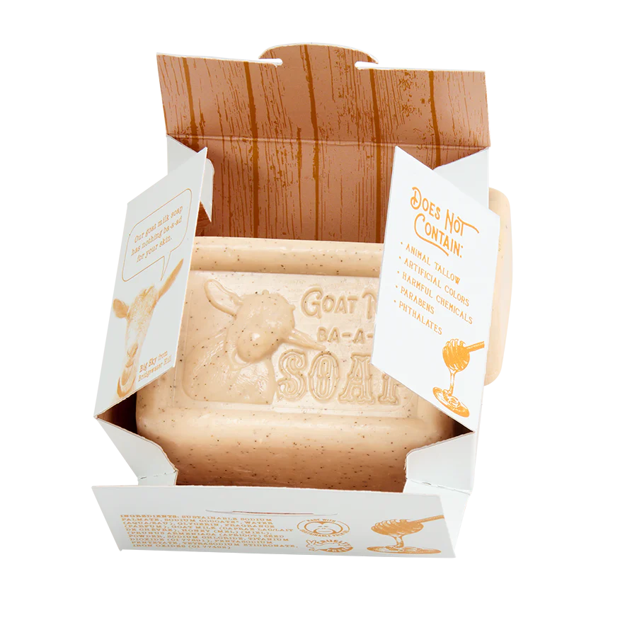 Honey & Apricot Bits Goat Milk Bar Soap