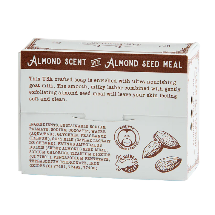 Almond & Almond Meal Goat Milk Bar Soap