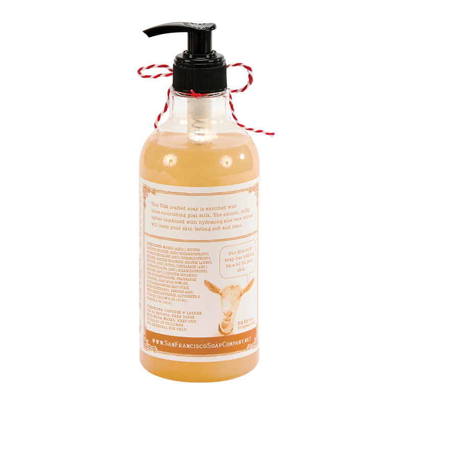 Honey Apricot Clean & Caprine Goat Milk Hand Soap