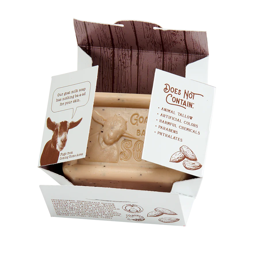 Almond & Almond Meal Goat Milk Bar Soap