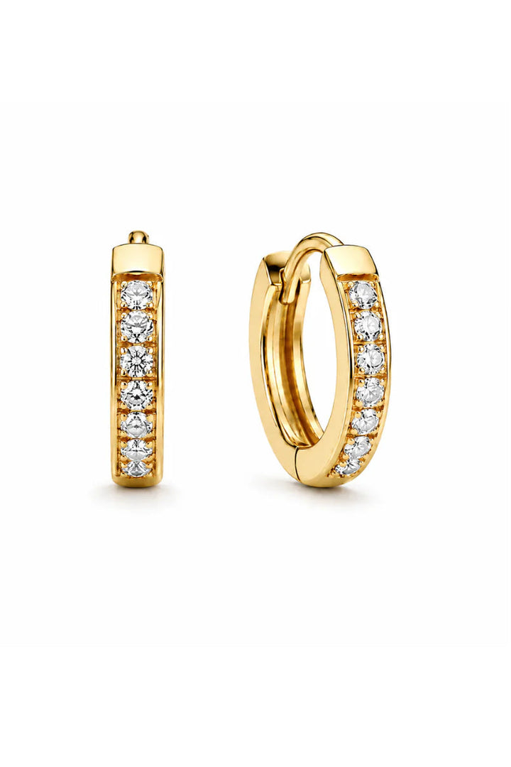 Ellie Vail Tinsley Huggie Hoop Earring