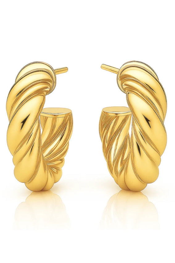 Ellie Vail Saige Twist Mini Hoop Earring