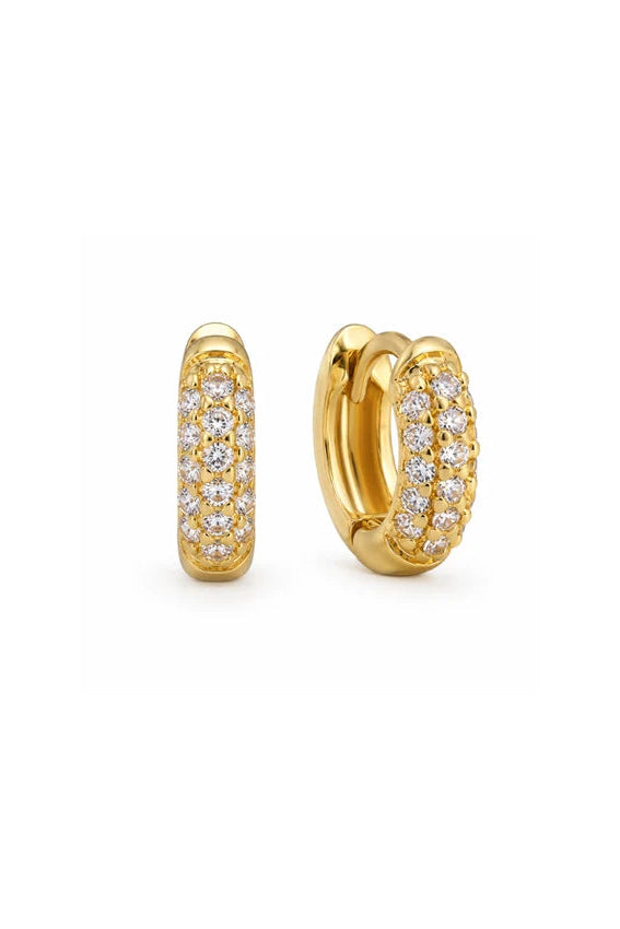 Ellie Vail Yolanda Huggie Hoop Earring