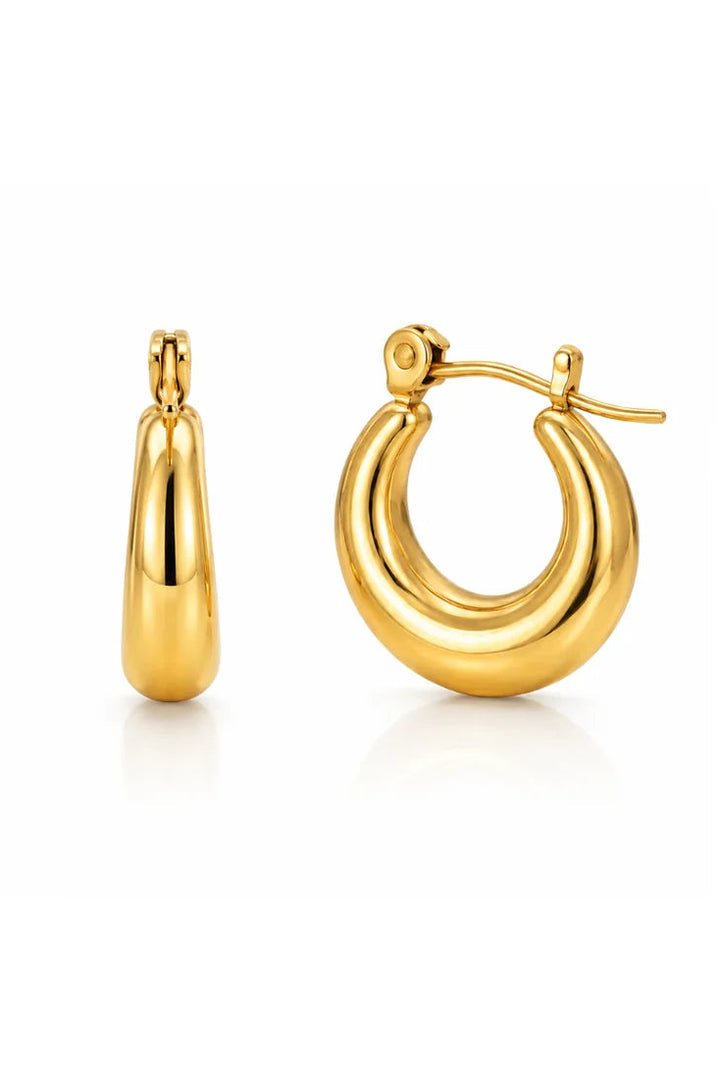Ellie Vail Anastasia Huggie Hoop Earring