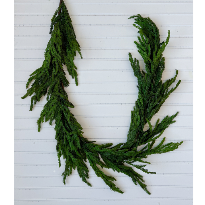 5' Natural Touch Norfolk Pine Garland