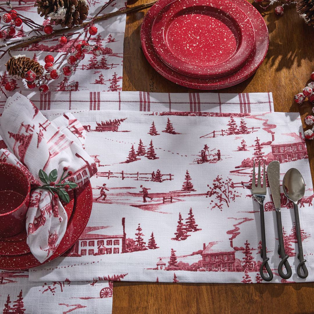 Winter Countryside Napkin