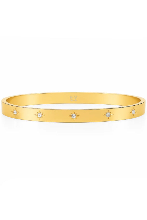 Ellie Vail Coda North Star Bangle Bracelet