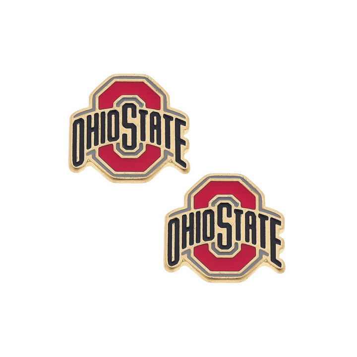 OSU Buckeyes Logo Studs