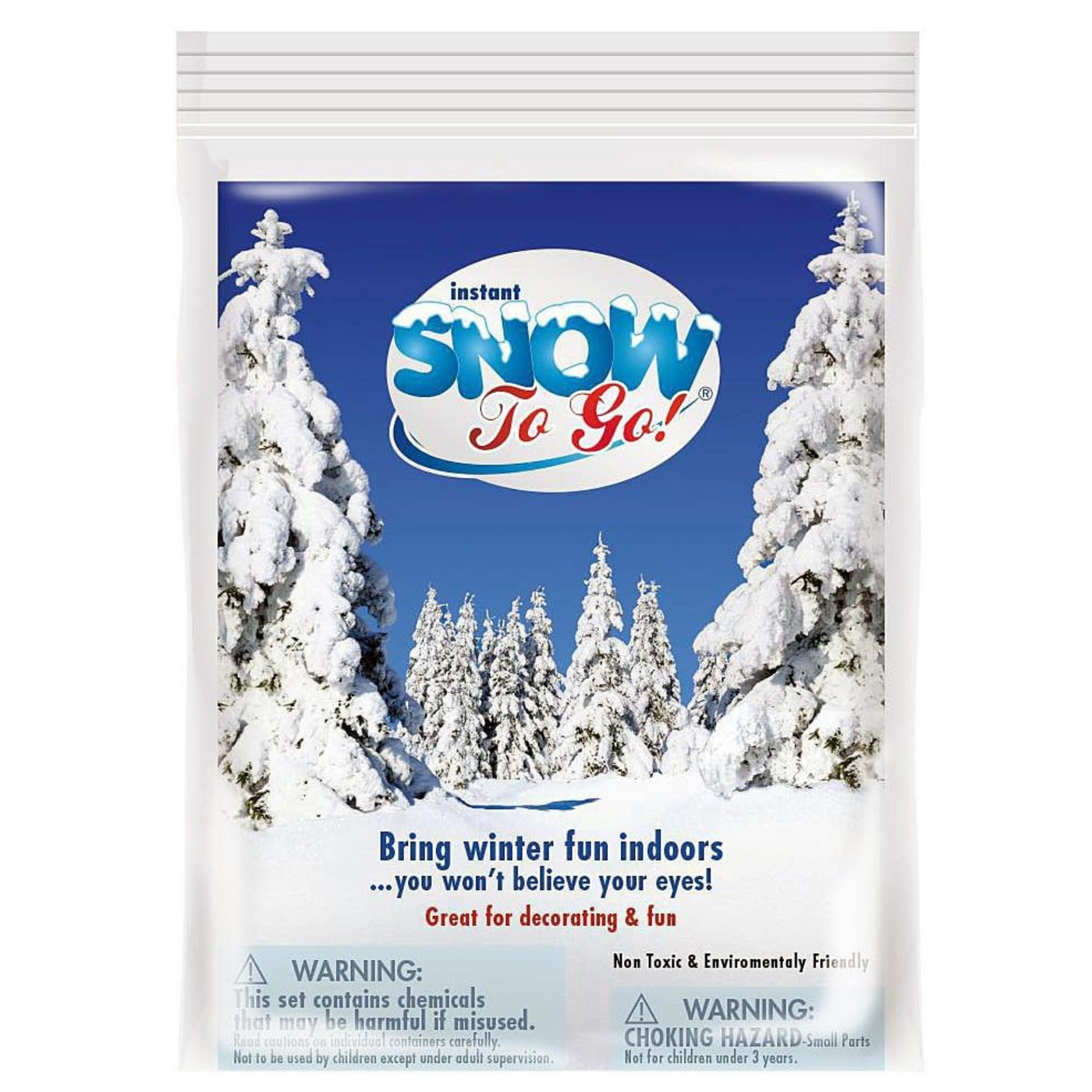Snow To Go Poly Pack