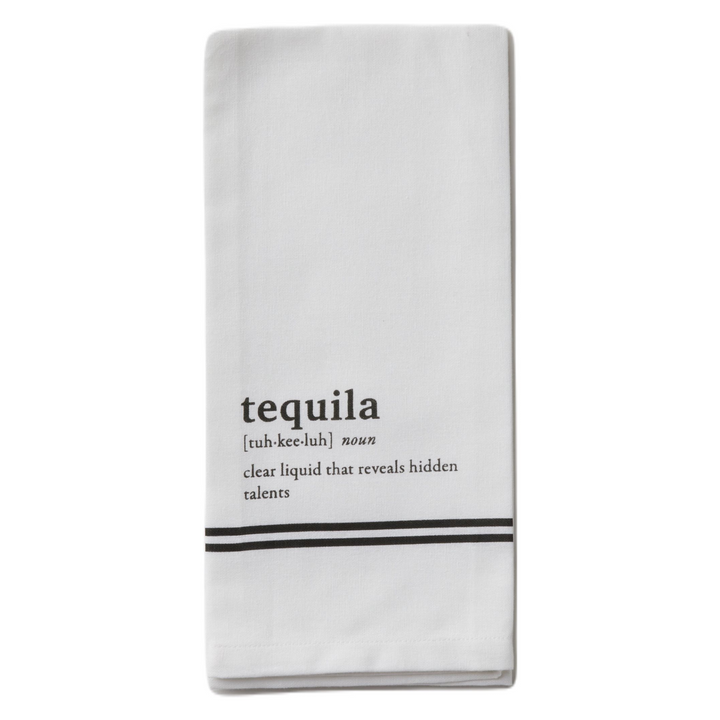 Tableau Dish Towel With Saying