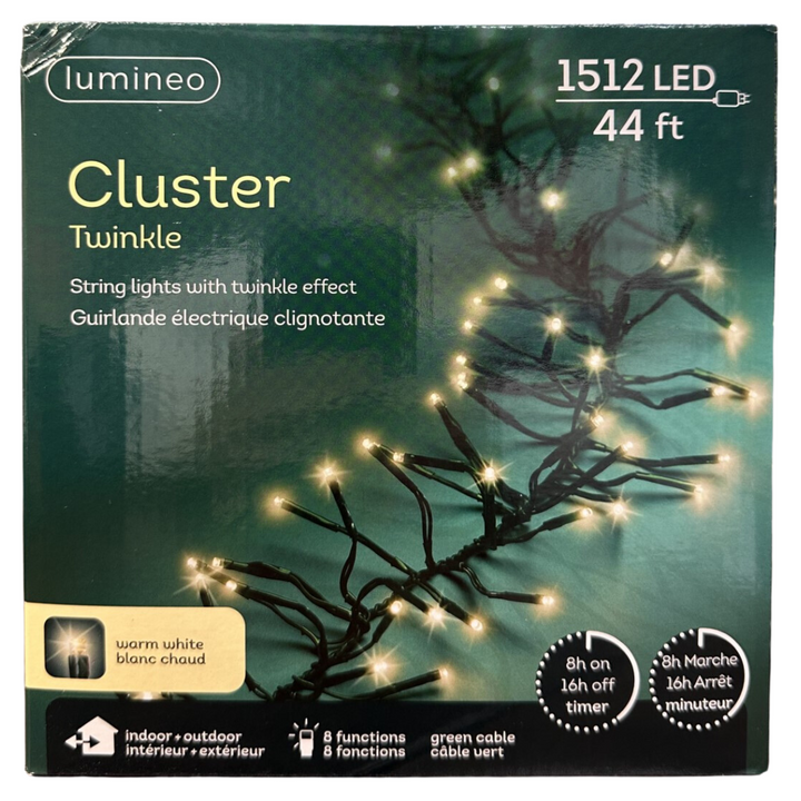 Lumineo Cluster LED Lights - Warm White