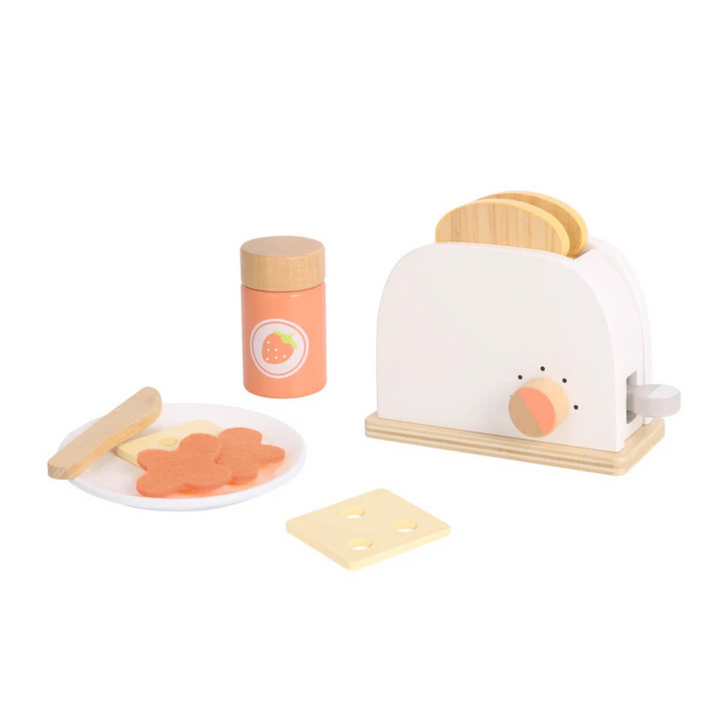 Toaster Wooden Play Set