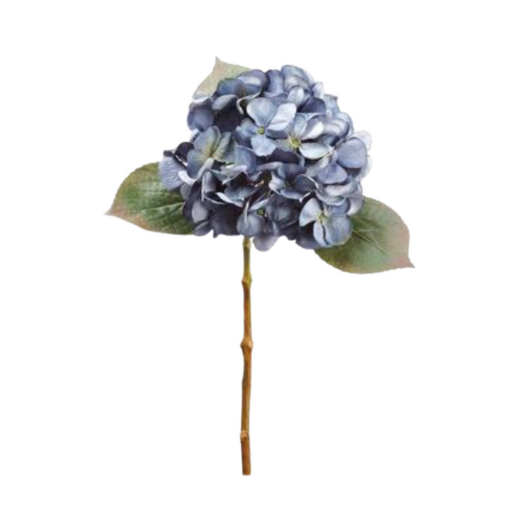 Weathered Blue Hydrangea Spray