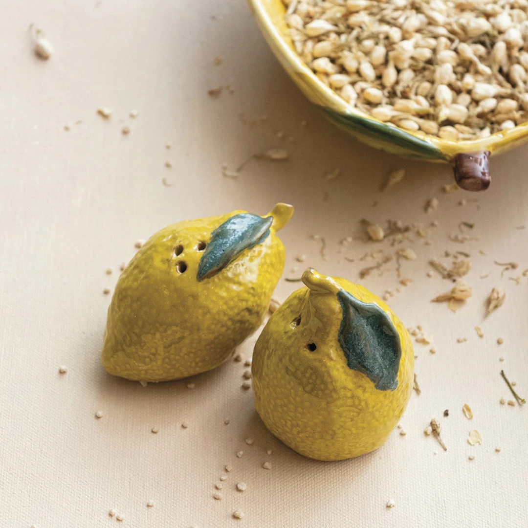 Lemon Squeeze Salt & Pepper Shaker Set