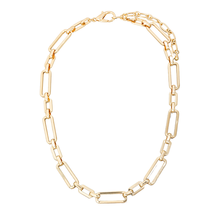 Rectangle Chain Necklace