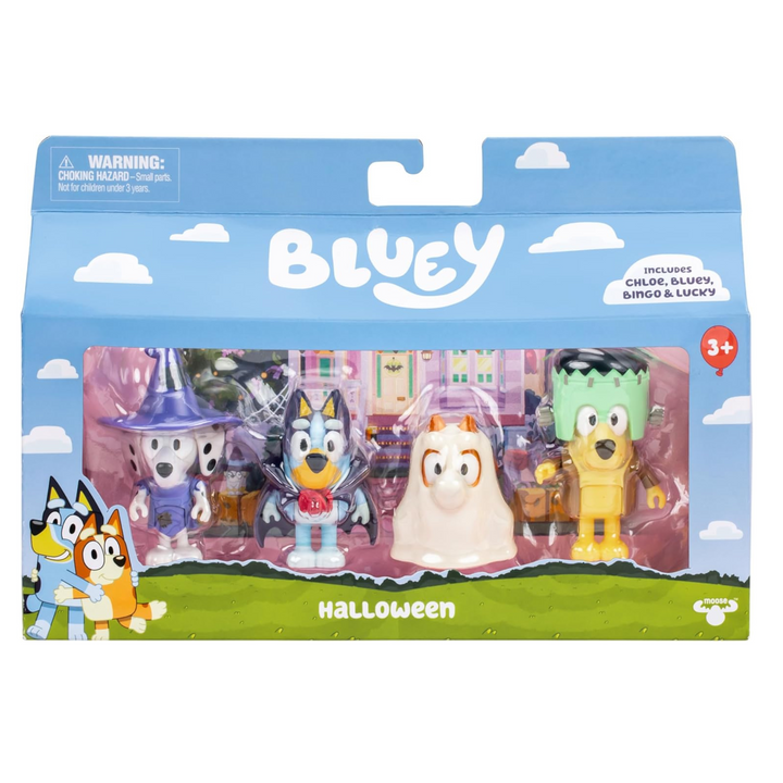 Bluey Spooky Figurine Set