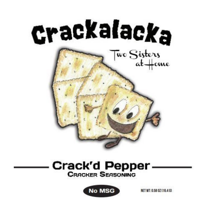 Crackalacka Crack'd Pepper Cracker Seasoning
