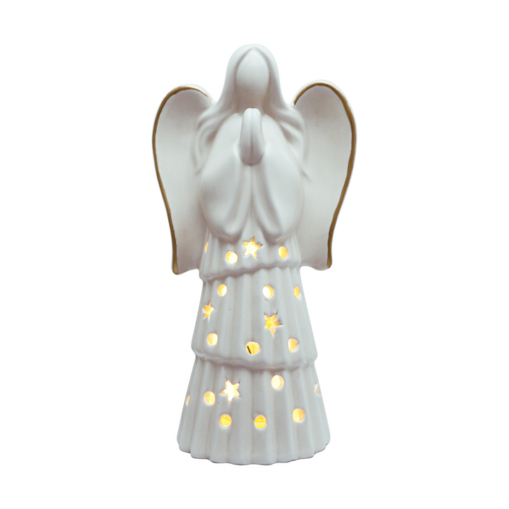 Star Cutout Light Up Angel