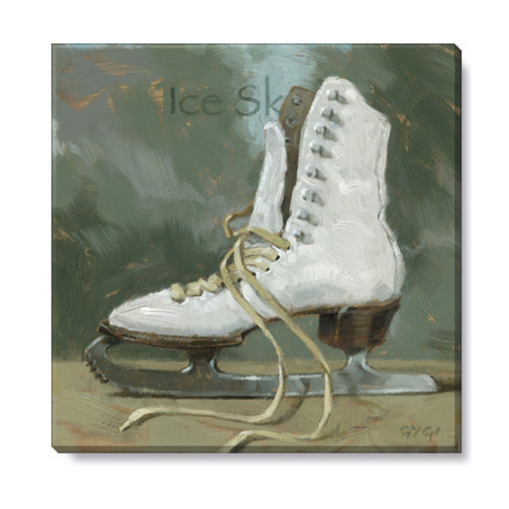 Classic Ice Skates Wall Art