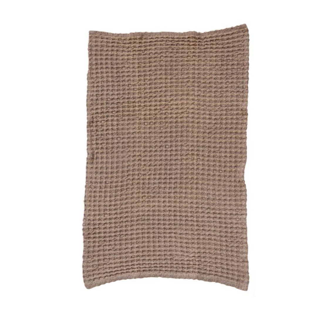Retro Autumn Waffle Dishtowel