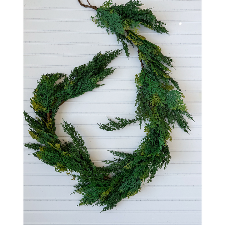 Ombre Cedar Garland