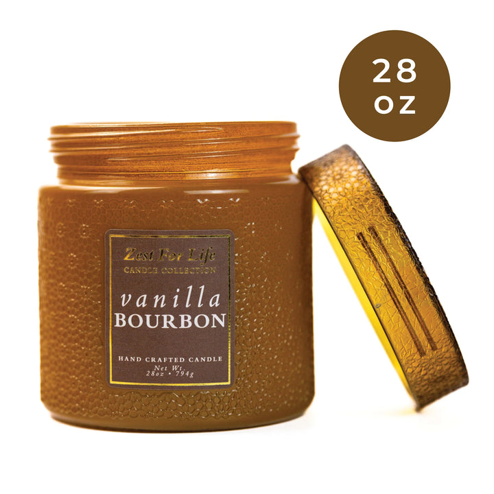 Zest For Life Vanilla Bourbon Candle
