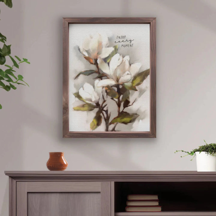 Enjoy Every Moment Framed Artwork